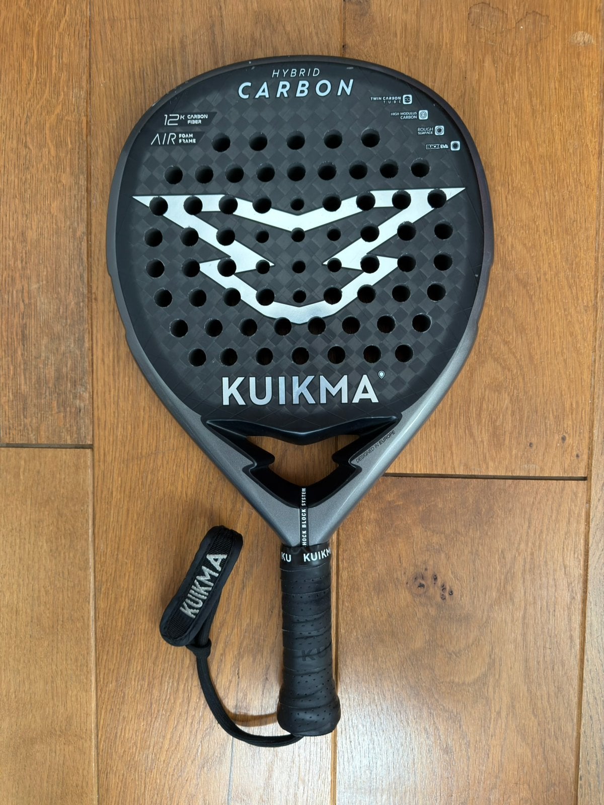 Kuikma PR Carbon Hybrid Padelracket, Ophalen of Verzenden, Zo goed als nieuw