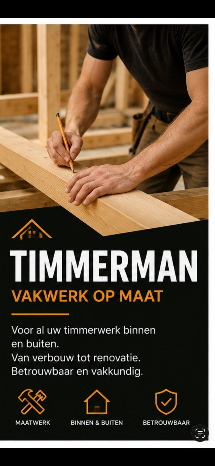 Timmerman, Huis en Inrichting, Kasten | Kledingkasten, Zo goed als nieuw, Ophalen