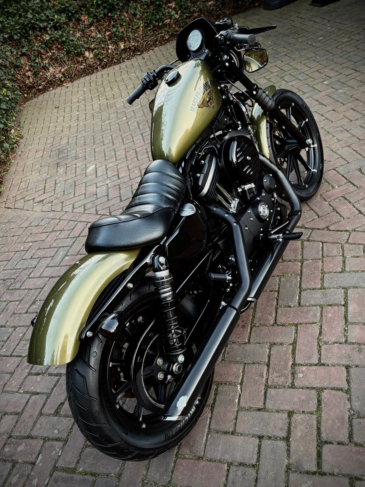 Zeer mooie Harley Davidson SPORTSTER 883 IRON ABS 2017, 2 cilinders, Occasion, Chopper, Bedrijf