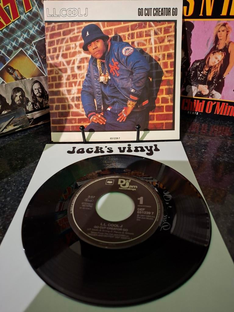 LL Cool J - Go Cut Creator Go (Single) 1987, Ophalen of Verzenden, Zo goed als nieuw, Overige formaten