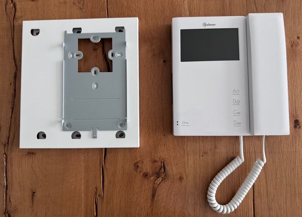 Golmar R-TEKNA-S PLUS video intercom - als nieuw, Telecommunicatie, Ophalen of Verzenden, Zo goed als nieuw