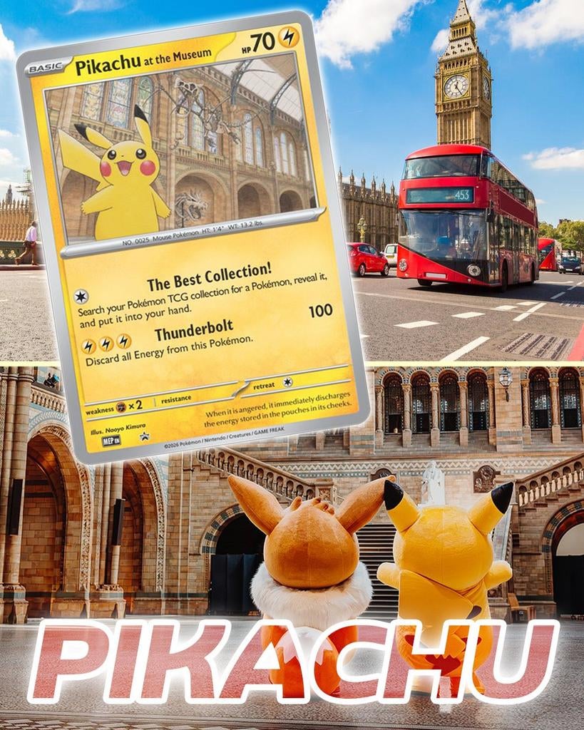 Pikachu at the Museum - Pokémon Center x History Museum, Ophalen of Verzenden, Nieuw