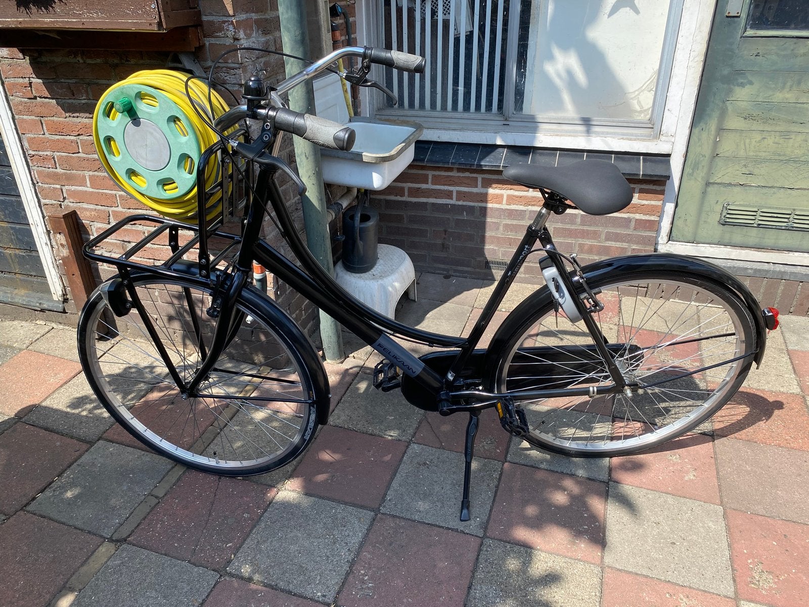 Pelikaan Omafiets, Fietsen en Brommers, 56 cm of meer, Ophalen, Zo goed als nieuw
