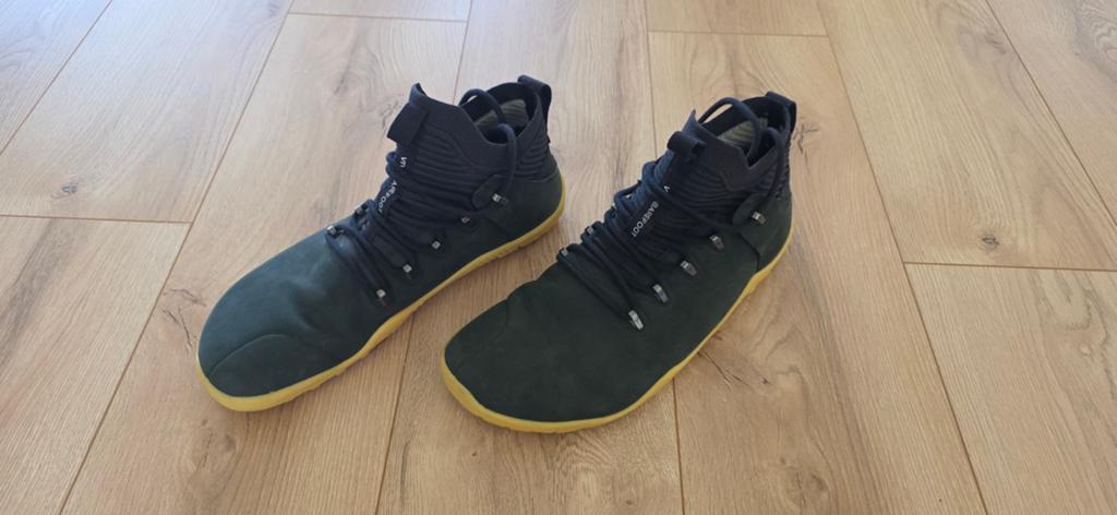 Vivobarefoot Magna FG Mens Leather 45 - Barefoot schoenen, Zwart, Nieuw, Ophalen of Verzenden, Vivo barefoot