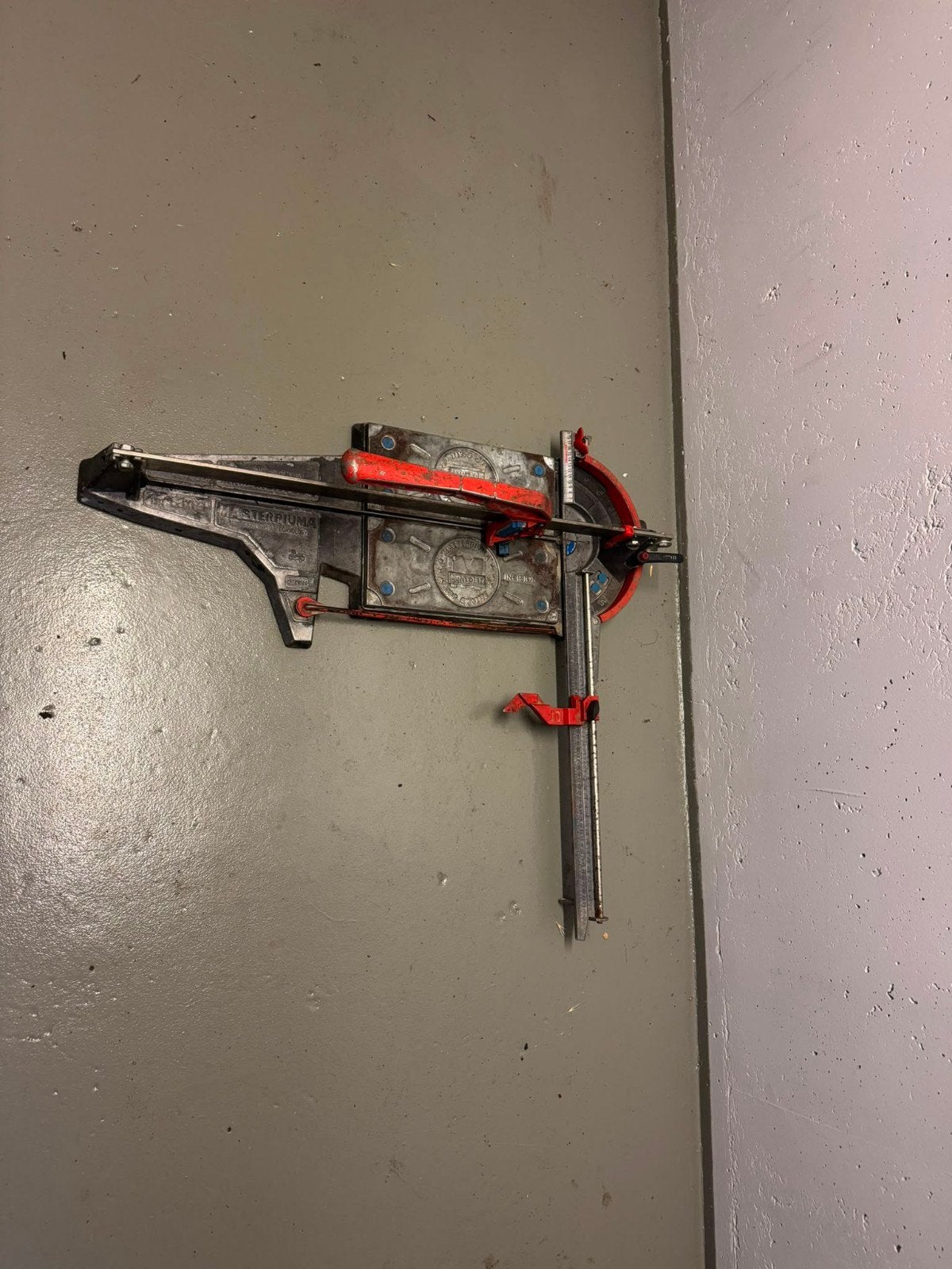 Montolit Masterpiuma 63 tegelsnijder, Doe-het-zelf en Verbouw, Gereedschap | Overige machines, Ophalen, Gebruikt