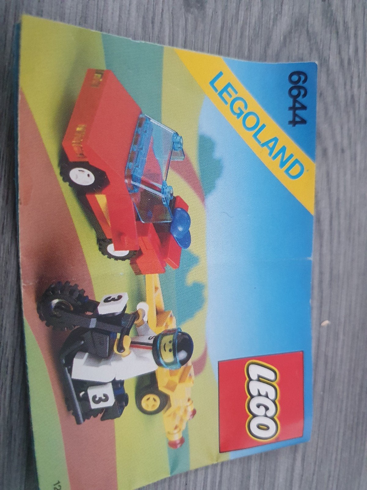 Lego Legoland 6644 Road Rebel met instructies, Ophalen, Gebruikt, Lego, Complete set