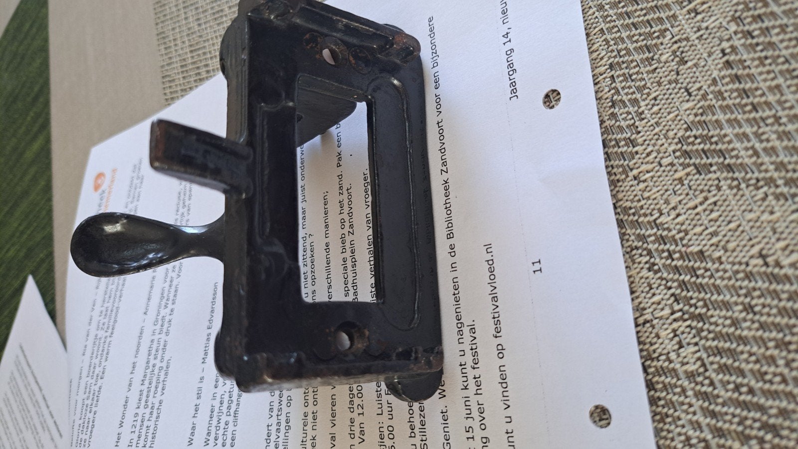 Antieke perforator Nr. 237 - Vintage kantoorartikel, Ophalen of Verzenden