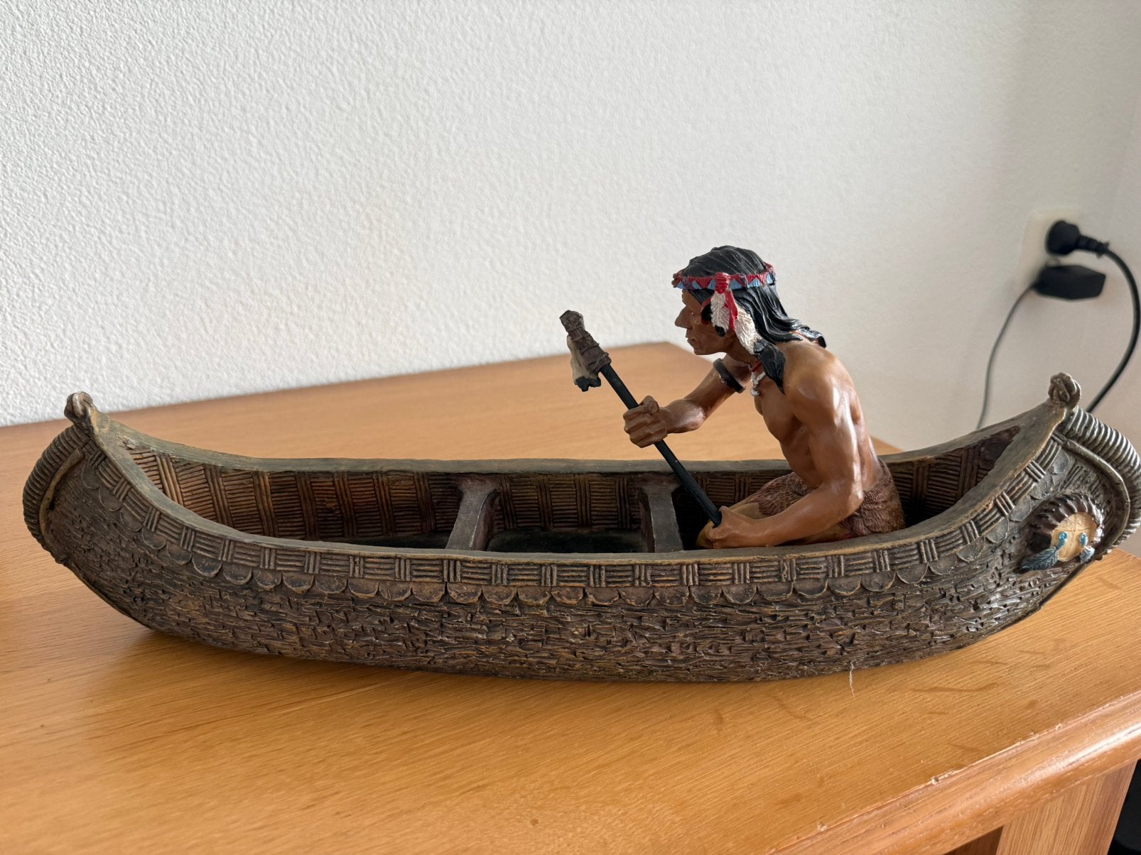 een Indian in een boot, Ophalen, Zo goed als nieuw