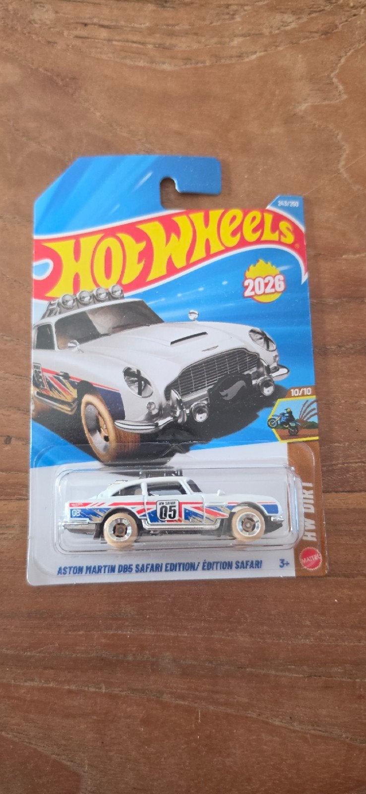 Hot Wheels Aston Martin DB5 Safari Edition 2026, Ophalen of Verzenden, Nieuw, Auto