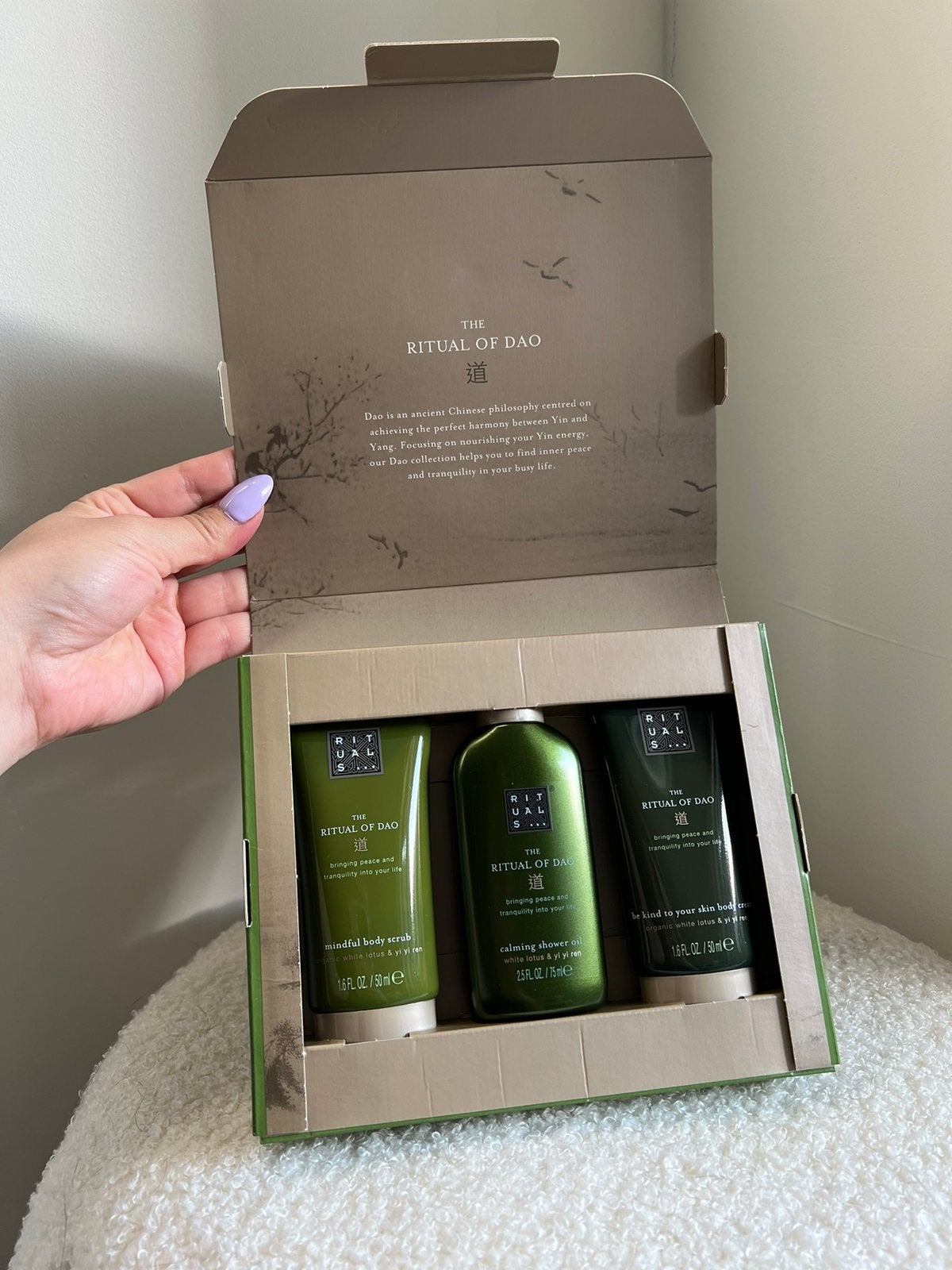 Rituals of dao set, Ophalen of Verzenden, Zo goed als nieuw, Bad & Douche