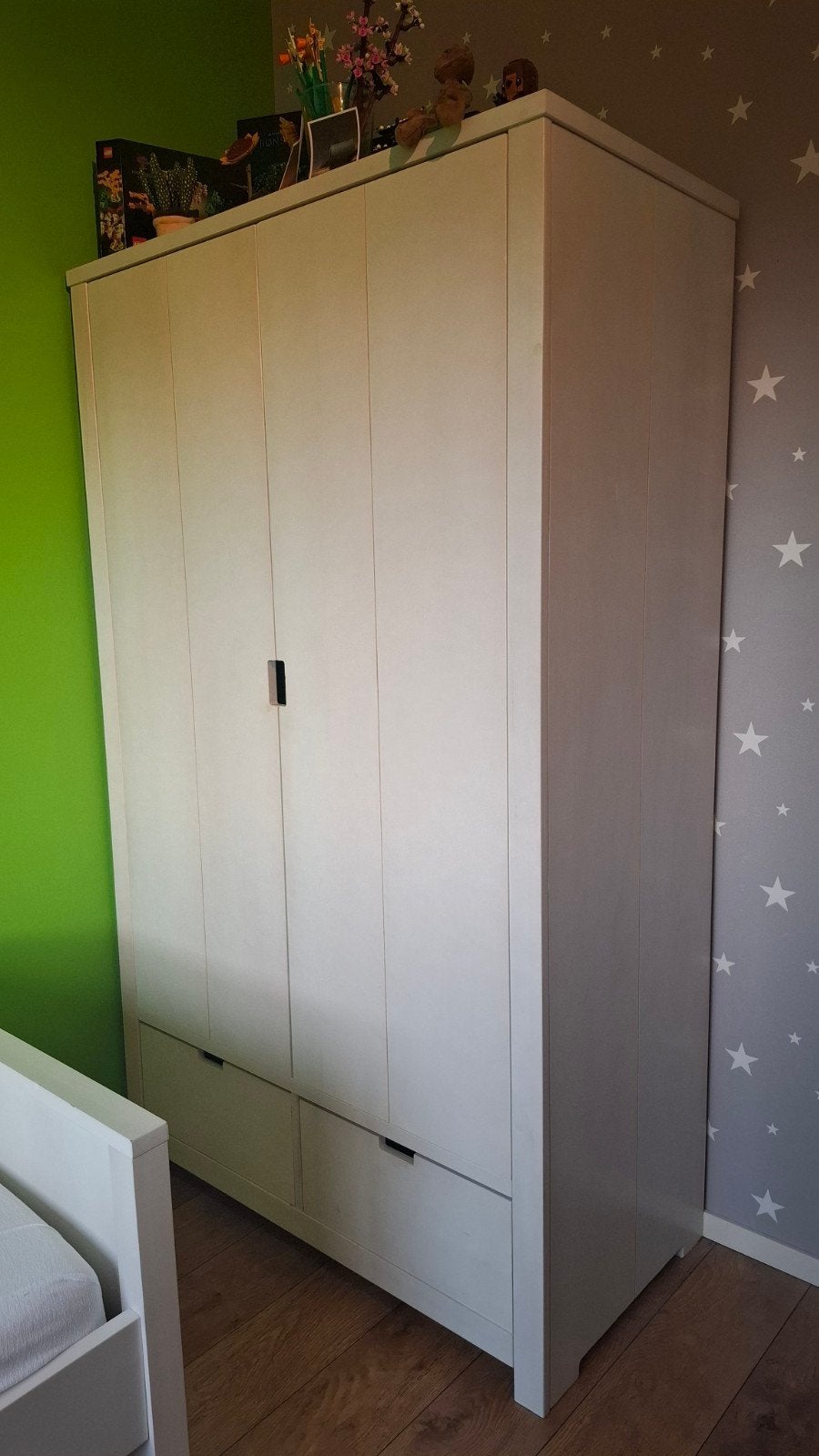 Bopita Basic Wood Tienerkamer (kast, bed, buro, nachtkastje), Huis en Inrichting, Slaapkamer | Complete slaapkamers, Ophalen, Gebruikt