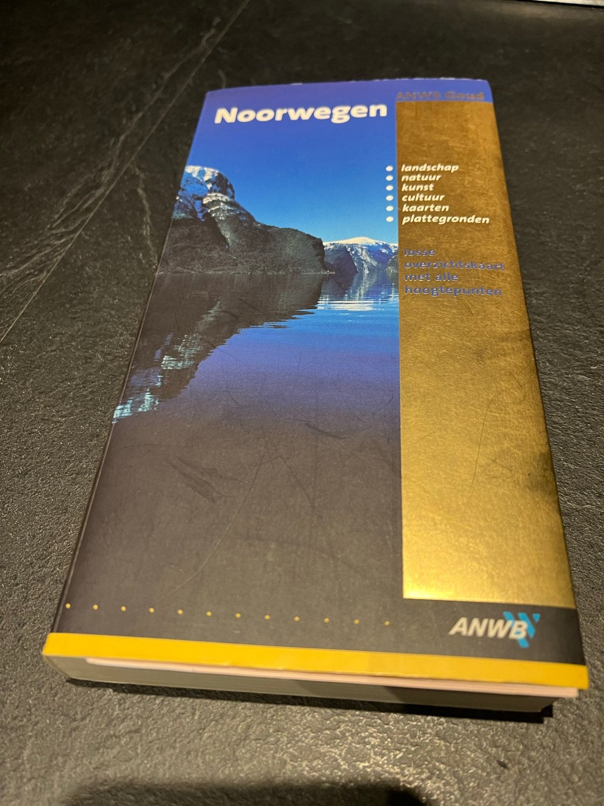 ANWB Goud Reisgids Noorwegen - Ontdek het Noorden, Europa, Ophalen of Verzenden, Zo goed als nieuw, Reisgids of -boek