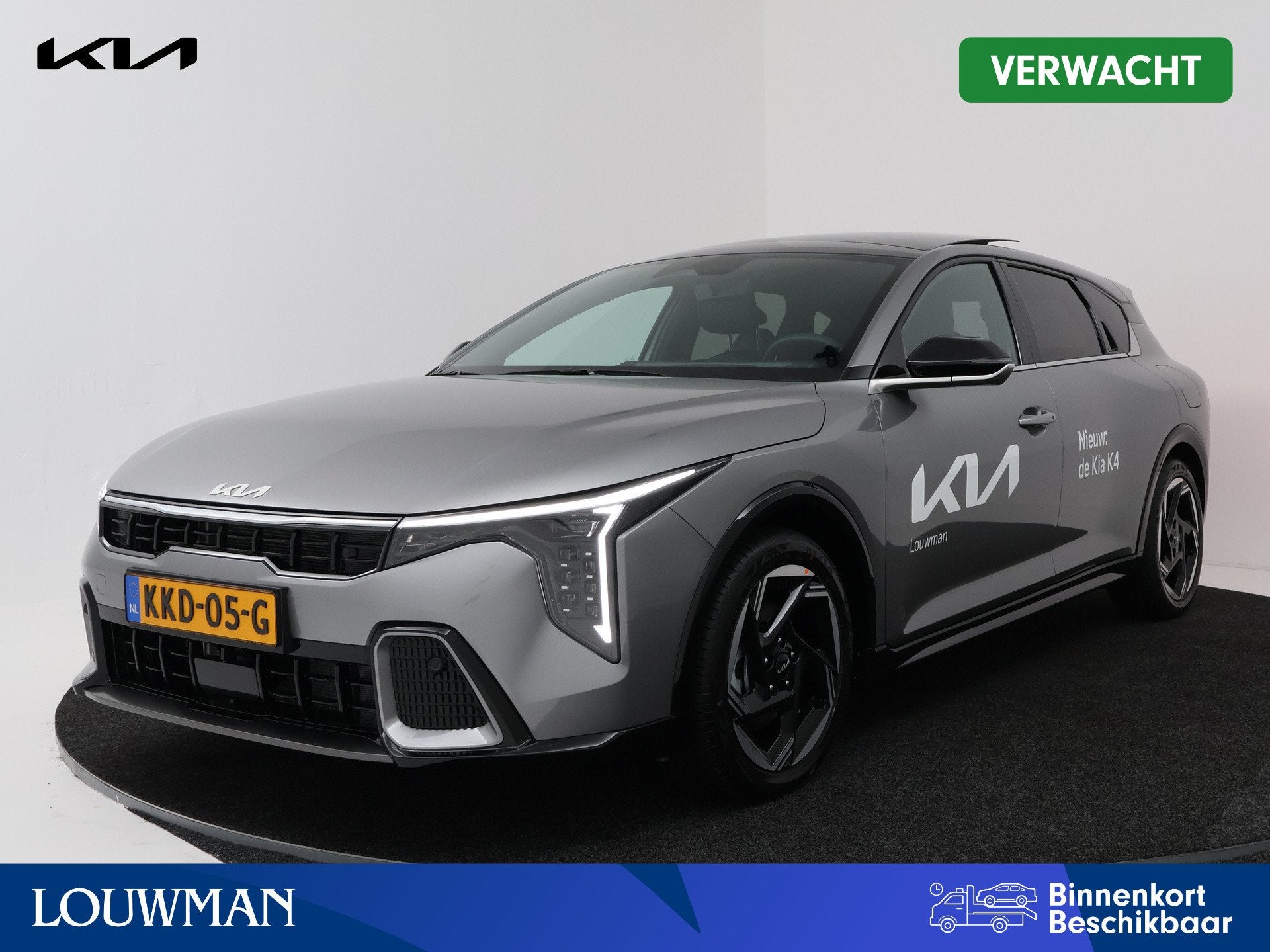 Kia K4 1.0 T-GDi MHEV GT-Line Launch Edition (pano) | Compan