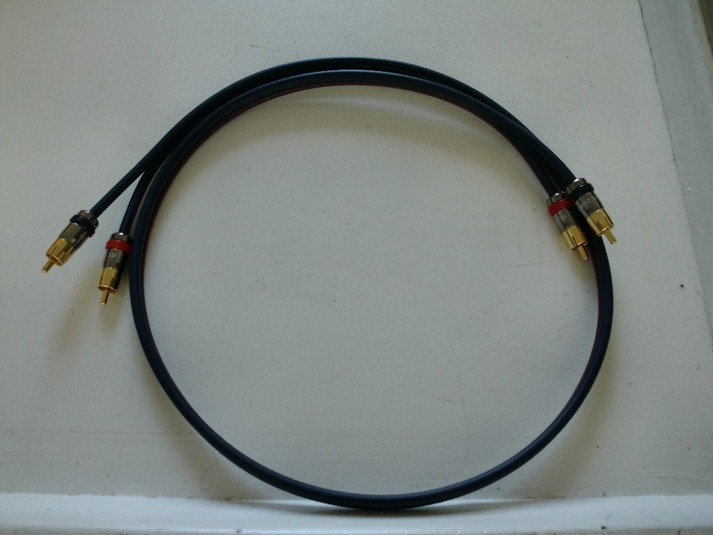 Rca kabel High end Audioquest ITA CL3 24 Interlinks, Ophalen of Verzenden, Nieuw, Minder dan 2 meter, Interlink-kabel