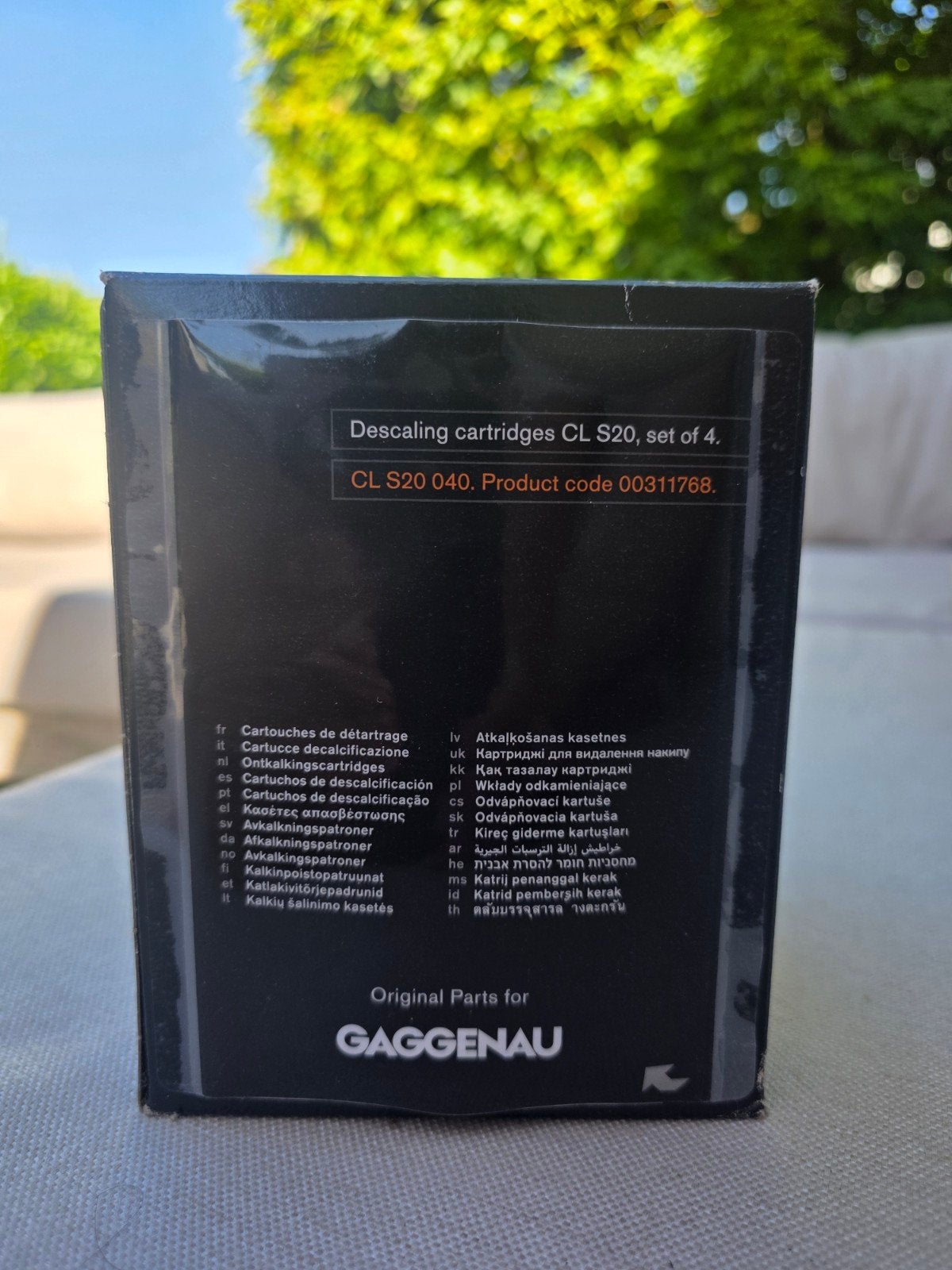 Gaggenau CL S20 040 Ontkalkingspatronen, Witgoed en Apparatuur, Ophalen of Verzenden, Nieuw