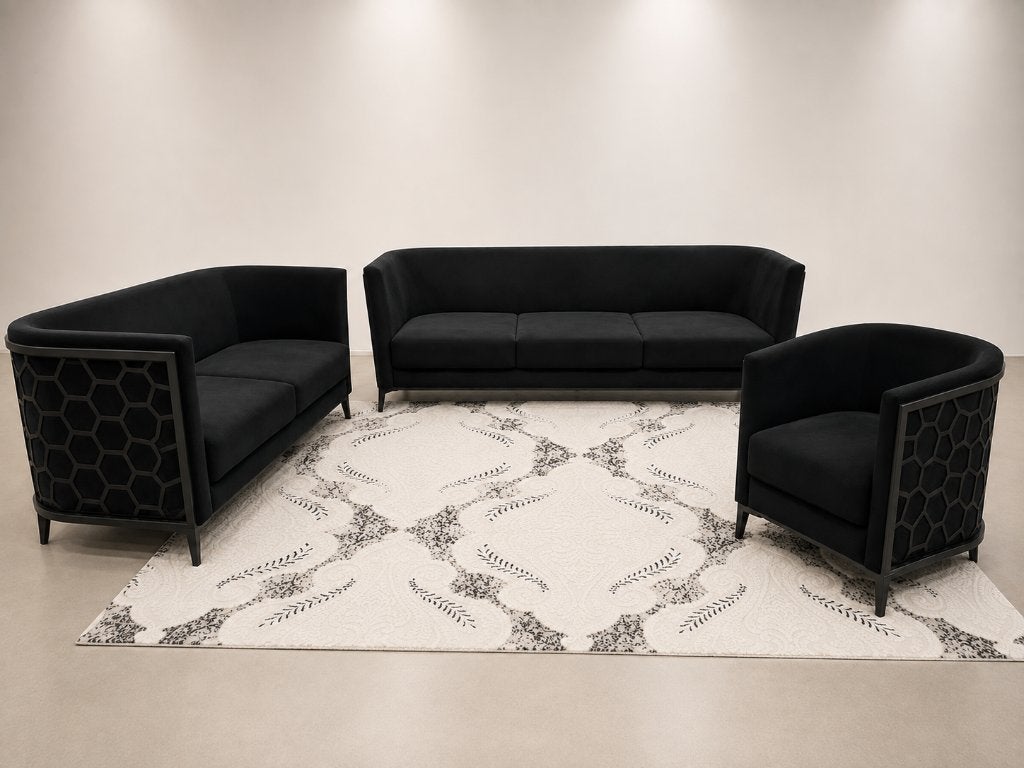 3-Delig Bankstel + Fauteuil Nieuw: €2.999.95 voor: €749.95, Huis en Inrichting, Banken | Bankstellen, Overige maten, Minder dan 75 cm