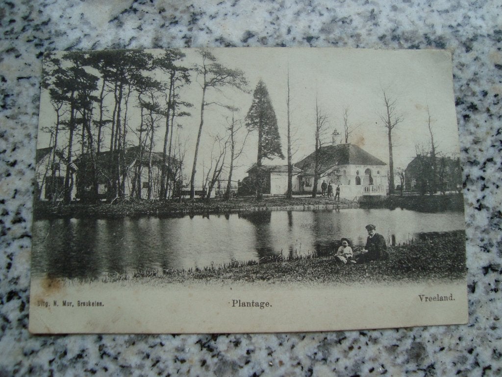 Plantage vreeland briefkaart, Ophalen of Verzenden, Voor 1920, Gelopen, Noord-Brabant
