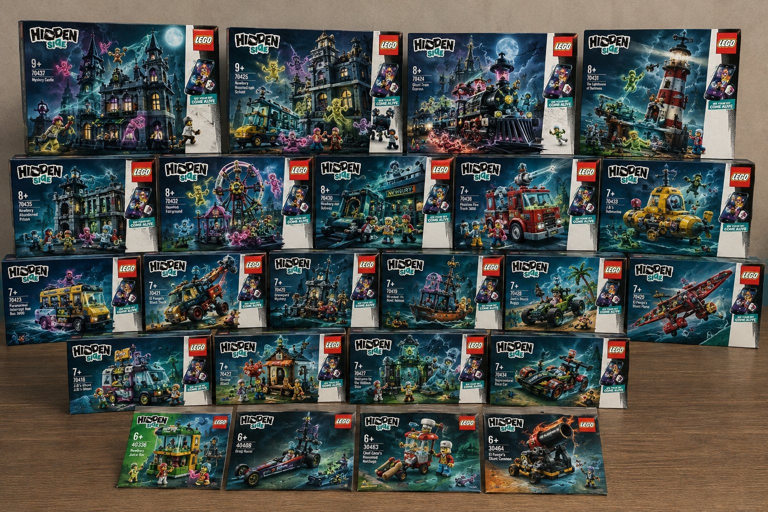 Gezocht; Lego Hidden Side collectie (nieuw of zgan), Ophalen, Nieuw, Lego