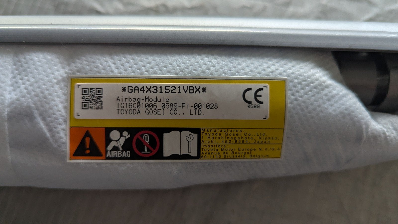 Airbags Toyota RAV4 XA50 2021 Links en Rechts Voorstoelen