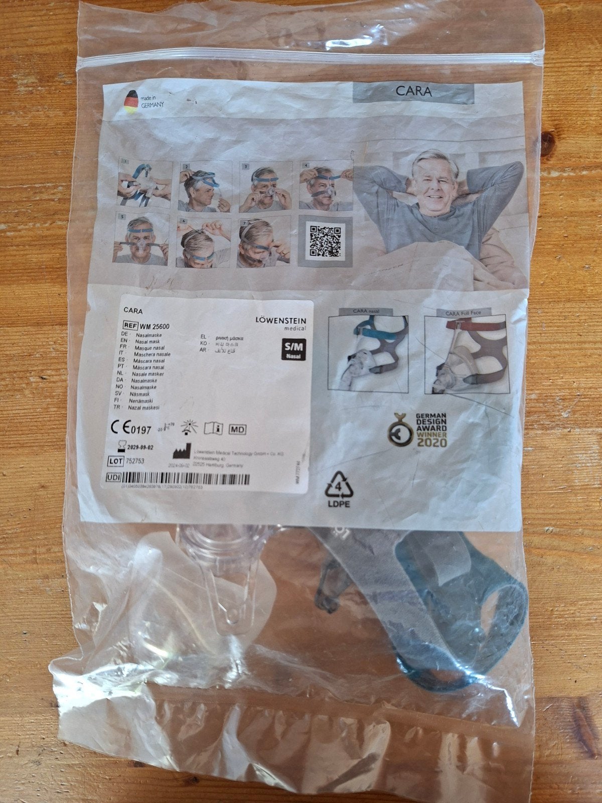 Löwenstein Cara neusmasker S/M, Ophalen of Verzenden, Nieuw