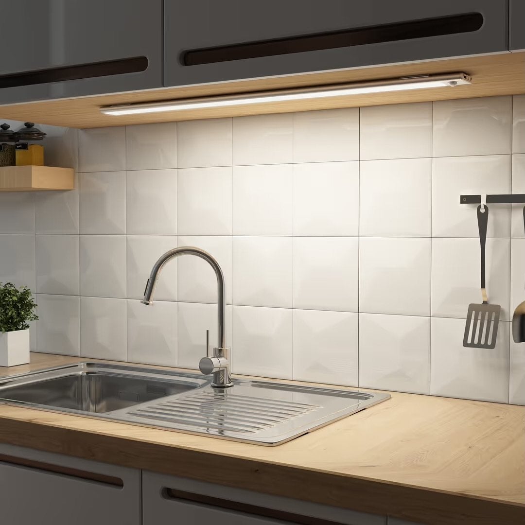 LED Dimbaar Onderkastlicht 60CM Keukenlamp met Bewegingsmeld, Metaal, Overige merken, Www.soaiy.com, Nieuw