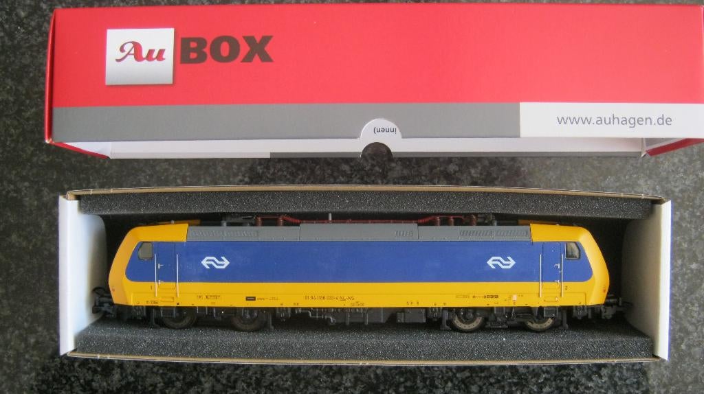 PIKO 59016.A: digitale TRAXX Eloc E186 van de NS, Gelijkstroom, NS, Nieuw, Wagon
