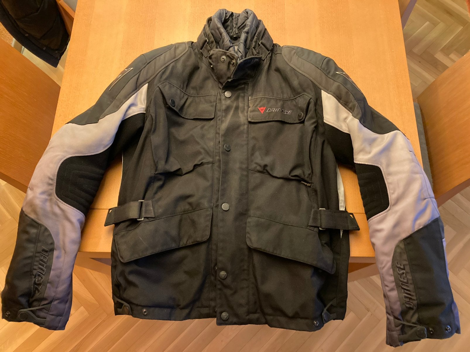 Dainese Commando Gore-Tex motorjas – Maat 52 – Waterdicht, Ophalen of Verzenden, Tweedehands, Heren, Jas | textiel