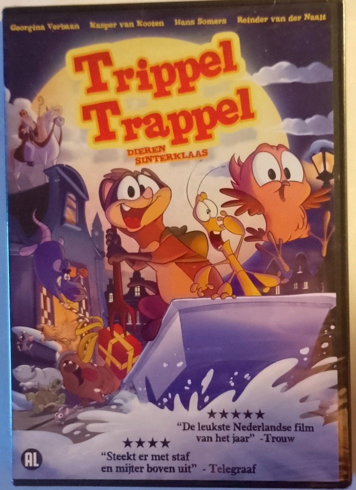 Trippel Trappel Dieren Sinterklaas NIEUW DVD - Animatie, Bonusmateriaal, Alle leeftijden, Zo goed als nieuw, Familie