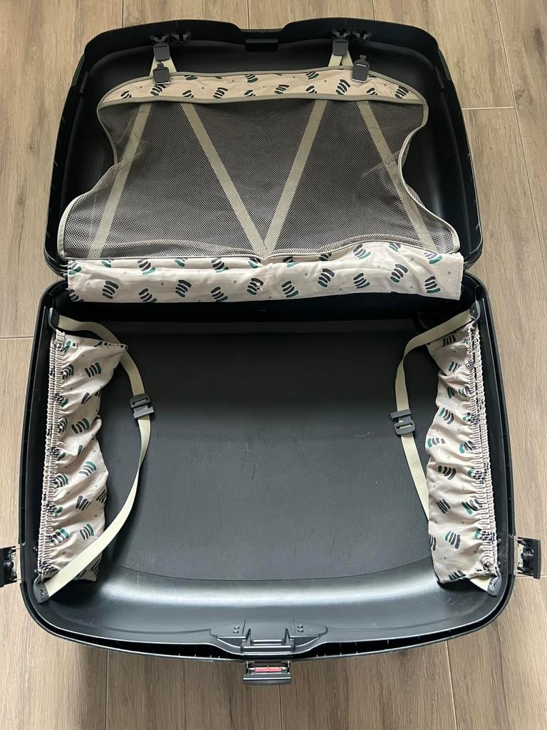 Grote, stevige Samsonite koffer, Hard kunststof, 45 tot 55 cm, Zo goed als nieuw, 70 cm of meer