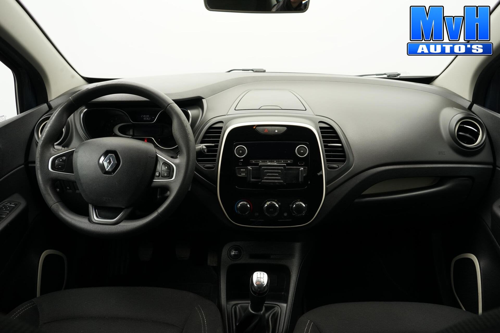 Renault Captur 0.9 TCe Life|AIRCO|LED|DAB|CRUISE|BLUETOOTH, Auto's, Voorwielaandrijving, 898 cc, Stof, Gebruikt