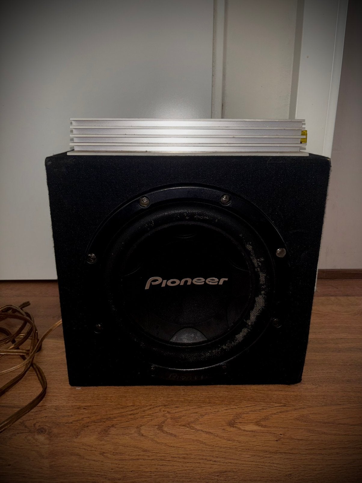 Pioneer Subwoofer & Magnat Classic 480 versterker, Ophalen, Gebruikt