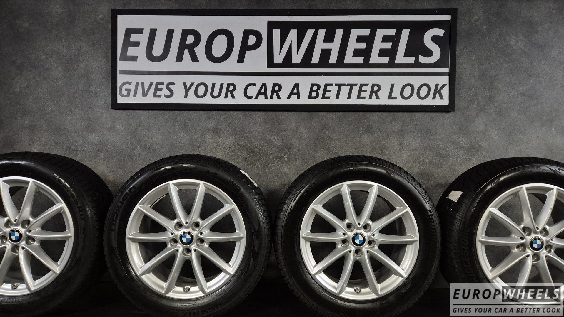 17 inch BMW Velgen Winterbanden X1 F48 X2 F39 Styling 574, Gebruikt, -, -, Banden en Velgen