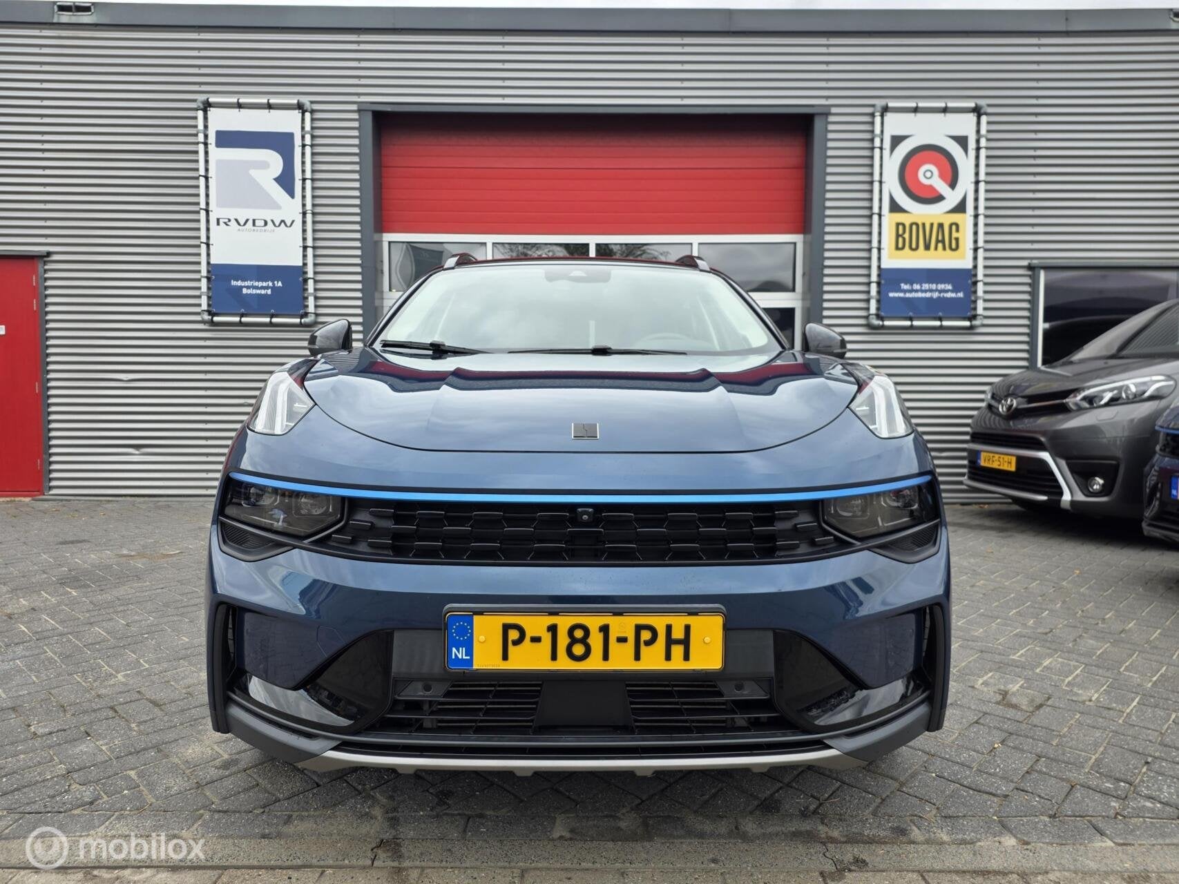 Lynk & Co 01 - 1.5 261PK Plug-in Hybrid, Pano, 360 Camera ,, 1800 kg, Euro 6, Blauw, 120 €/maand