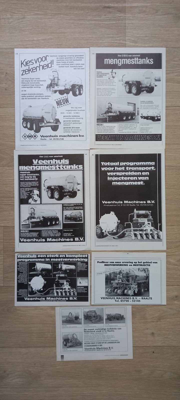R : Veenhuis  advertenties., Ophalen of Verzenden, 1920 tot 1940, Tijdschrift