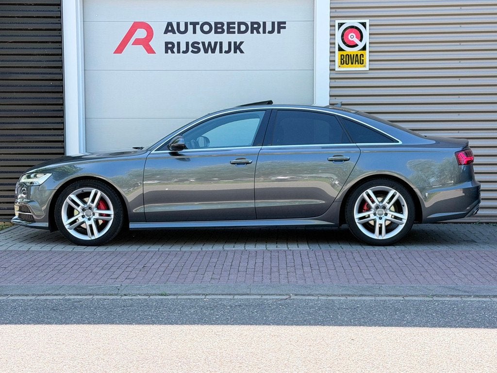 Audi A6 Limousine 2.0 TDI ultra Sport Edition Memory/Keyless, Euro 6, Leder en Stof, Origineel Nederlands, Diesel