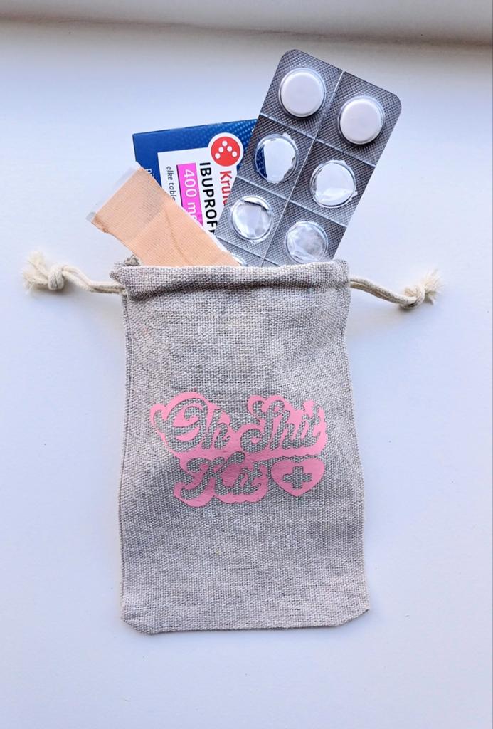 Oh Shit Kit Zakje - (Bruiloft) Survival Kit, Ophalen of Verzenden