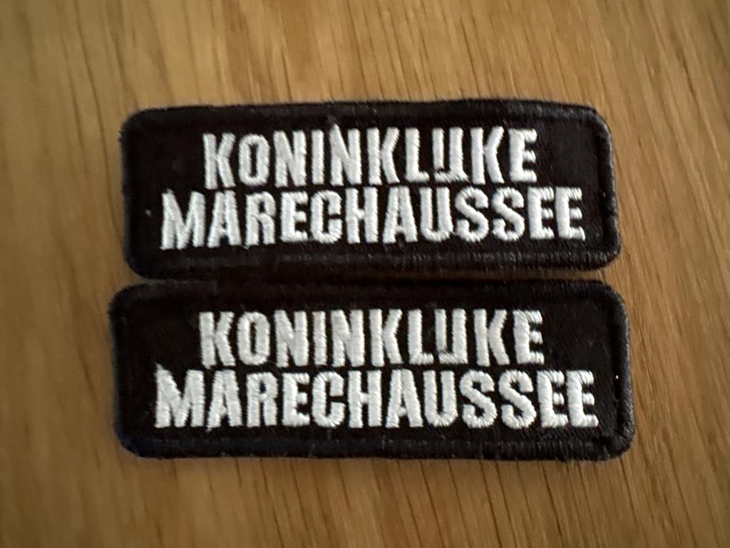Set straatnamen Koninklijke Marechaussee, Verzenden, Marechaussee, Nederland, Embleem of Badge