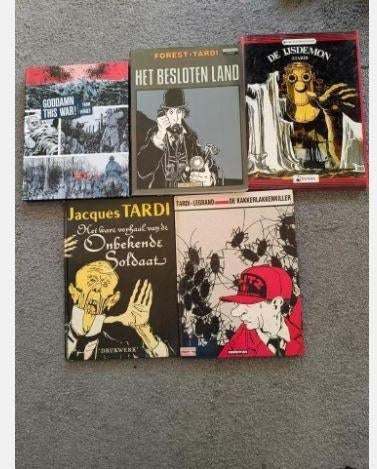 Jacques Tardi twee strips, Boeken, Meerdere stripboeken, Ophalen of Verzenden, Gelezen, Jacques Tardi