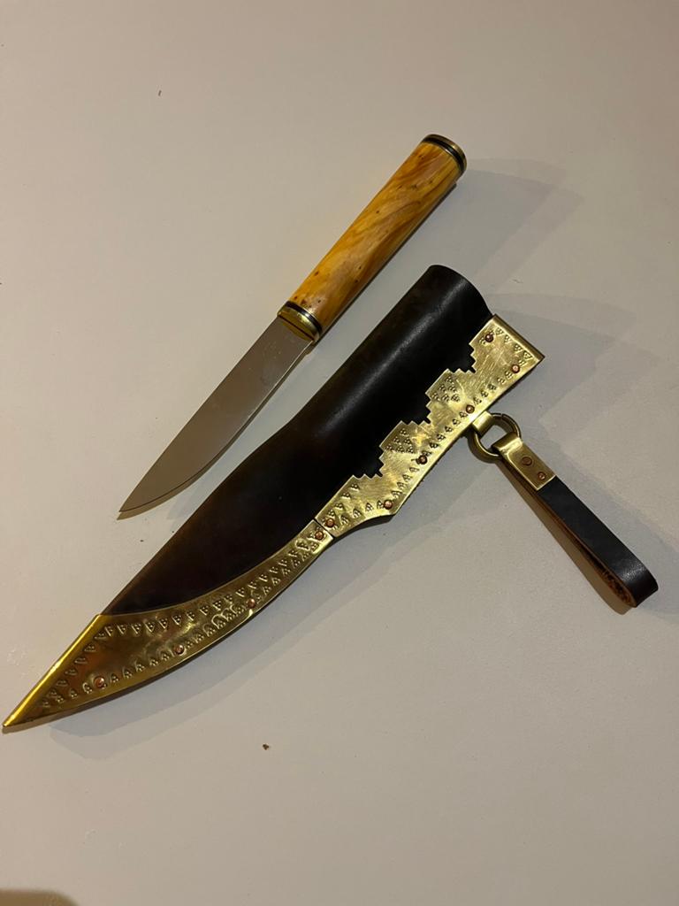 Viking mes handmade, Antiek en Kunst, Ophalen of Verzenden