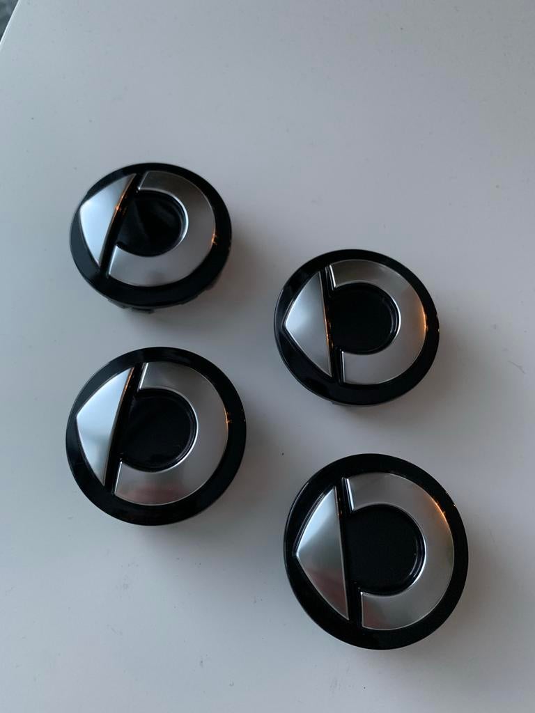 Smart velgdoppen / naafdoppen set + nieuw Smart embleem!, Ophalen of Verzenden, Zo goed als nieuw