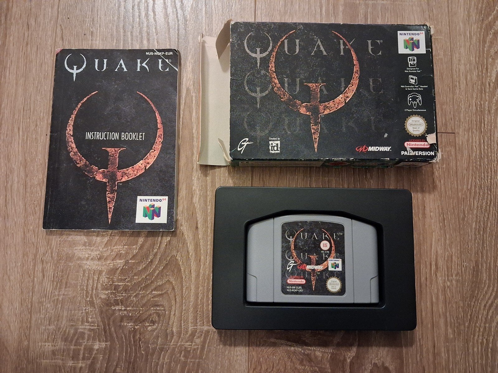 Quake voor Nintendo 64 - Compleet met doos en boekje, Ophalen of Verzenden