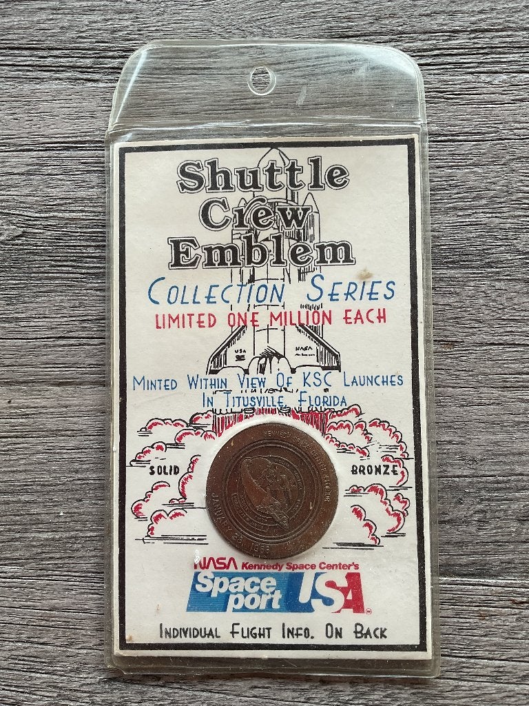 Challenger Mission 51-L gedenkmunt, Ophalen, Nieuw