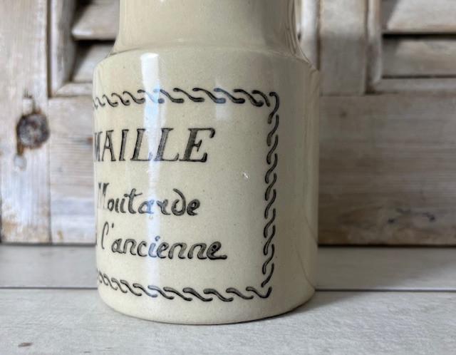 Grès mosterd pot Maille Moutarde à l'ancienne, Antiek en Kunst, Curiosa en Brocante, Ophalen of Verzenden