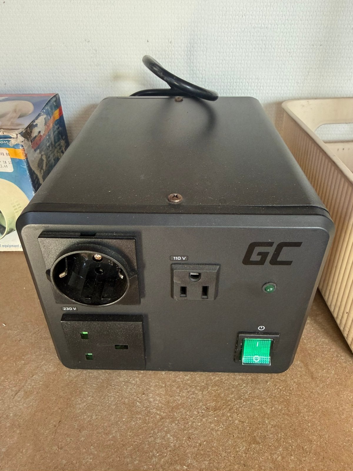 Green Cell CNV03 spanningsomvormer 1600W / 2000W, Ophalen, Zo goed als nieuw, Overige typen