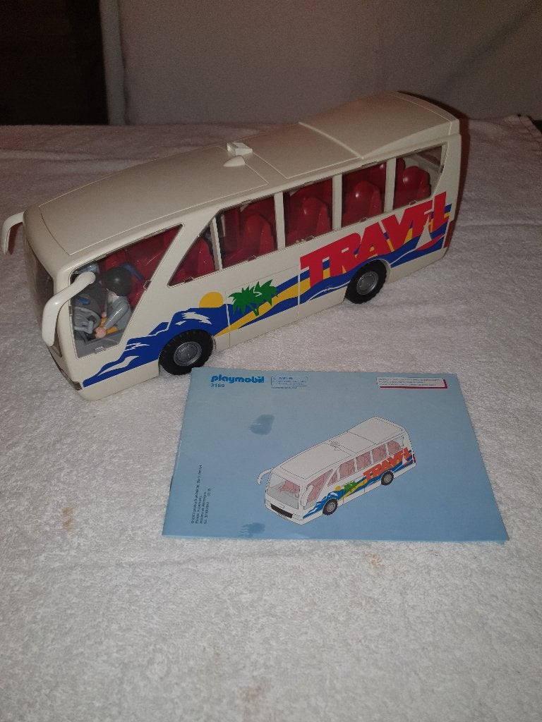 Playmobil bus, Kinderen en Baby's, Ophalen, Zo goed als nieuw, Complete set