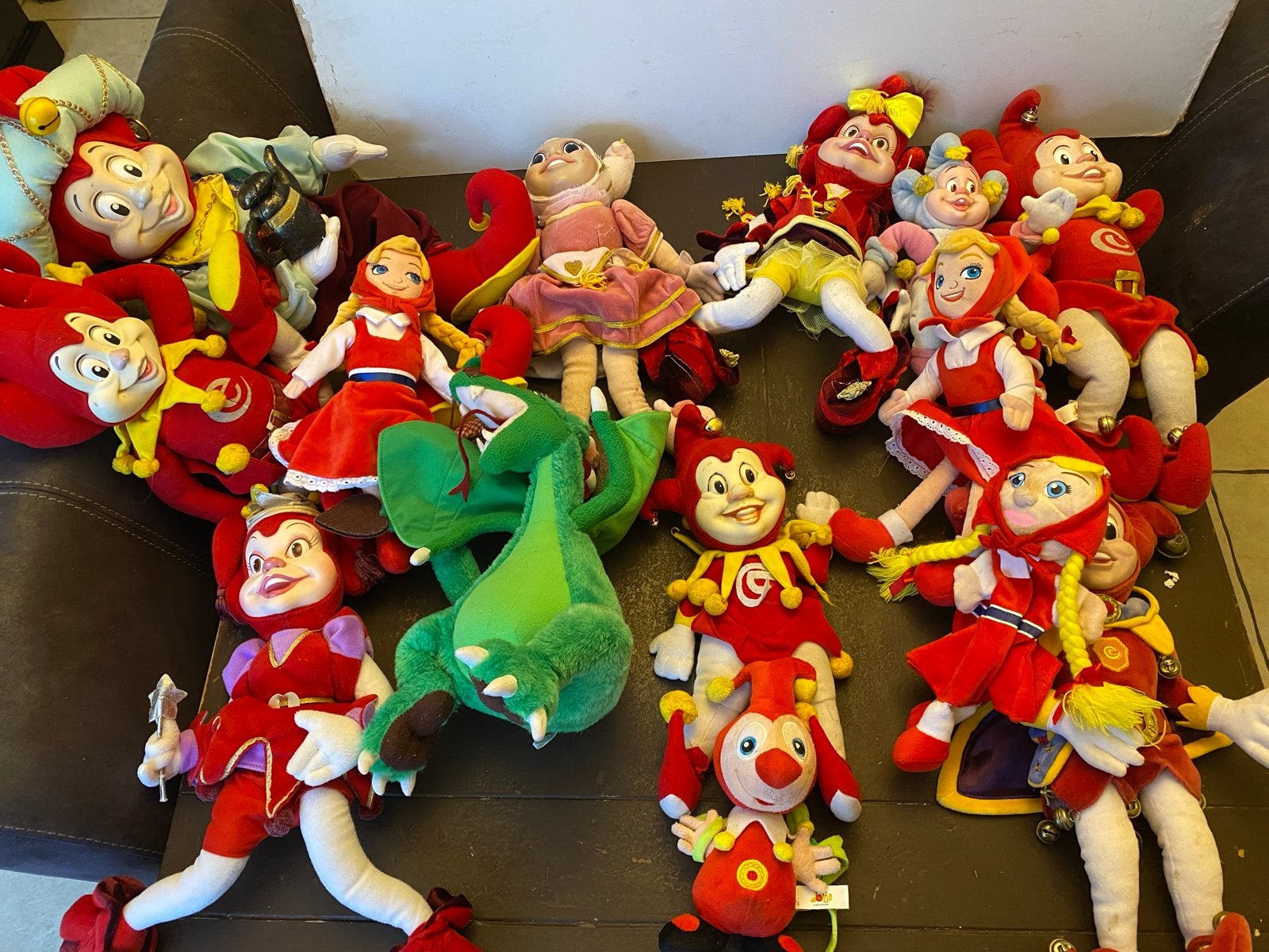Grote verzameling Efteling knuffels en poppen, Ophalen of Verzenden, Gebruikt, Beeldje of Poppetje