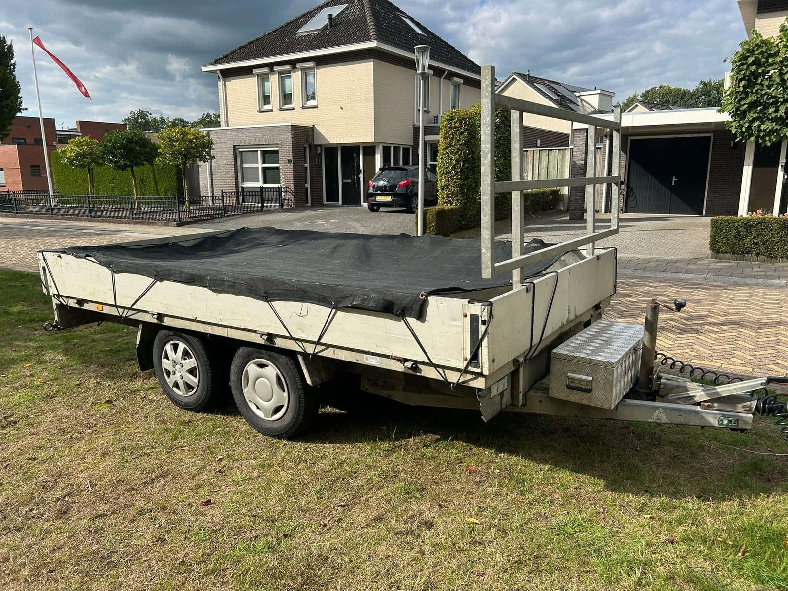 Tandemasser 355 x 196 cm 3000kg, Ophalen, Gebruikt