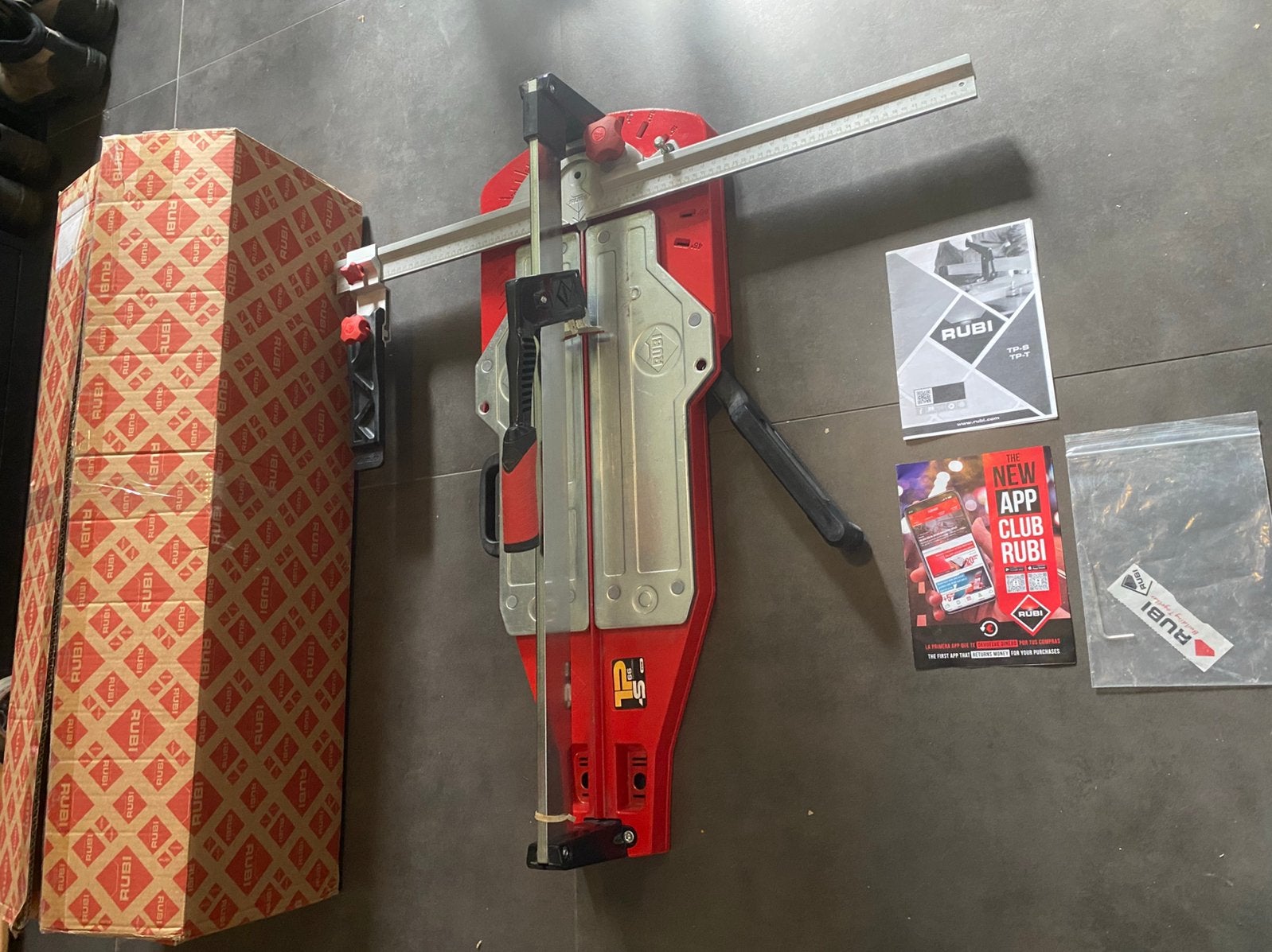 Rubi TP-66-S Tegelsnijder, Ophalen of Verzenden, Zo goed als nieuw