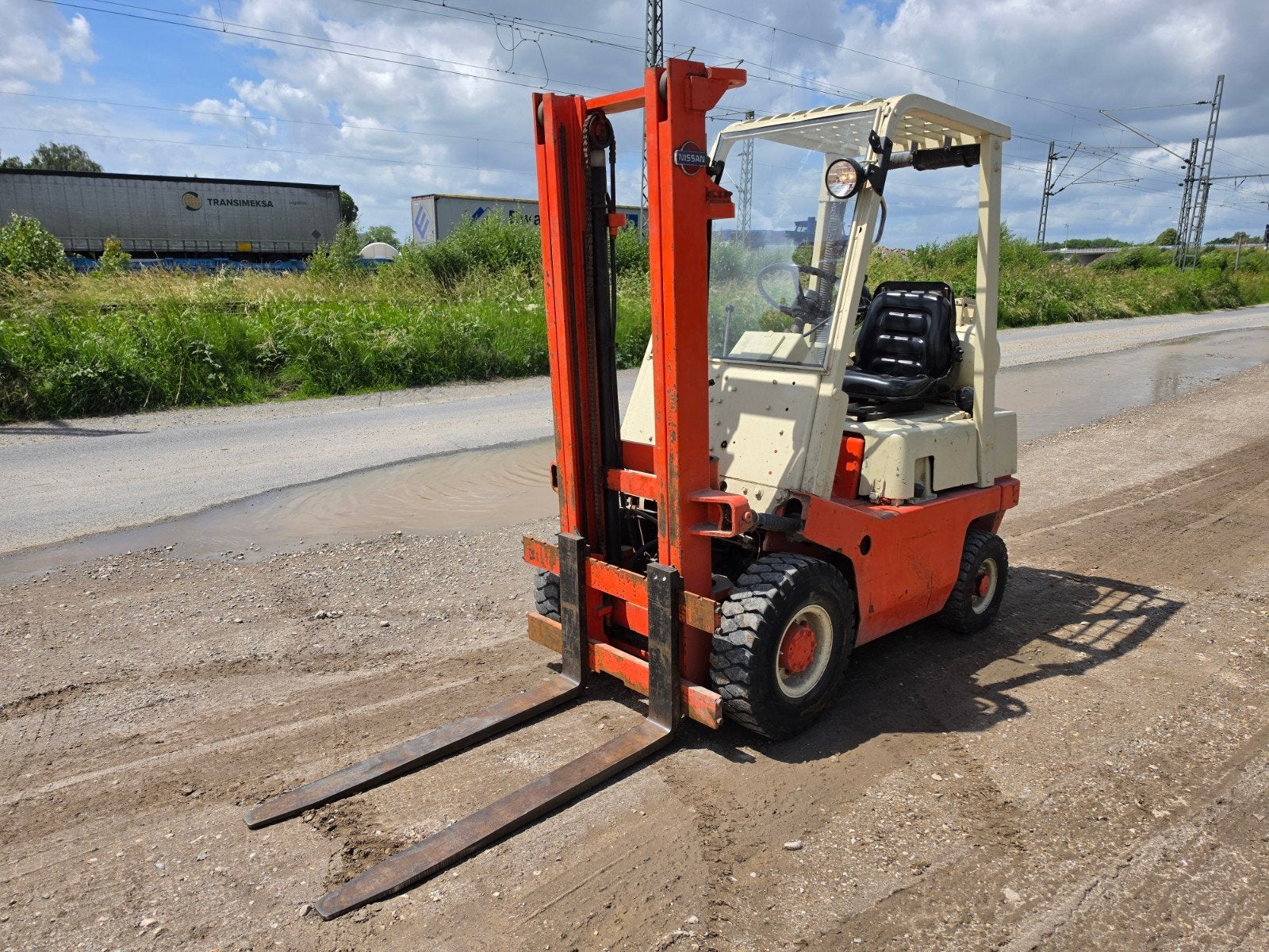 1.4 ton Heftruck Gas, 1000 tot 2000 kg, Ophalen of Verzenden, LPG, Heftruck