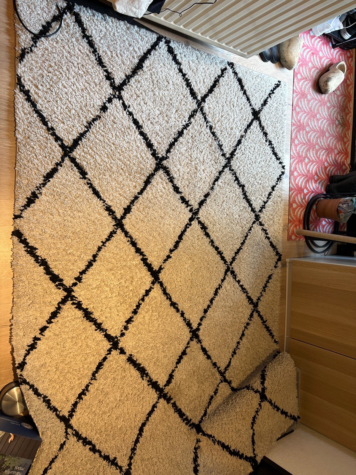 Zeer net vloerkleed 160x230, Huis en Inrichting, Ophalen, Gebruikt, 150 tot 200 cm, 200 cm of meer